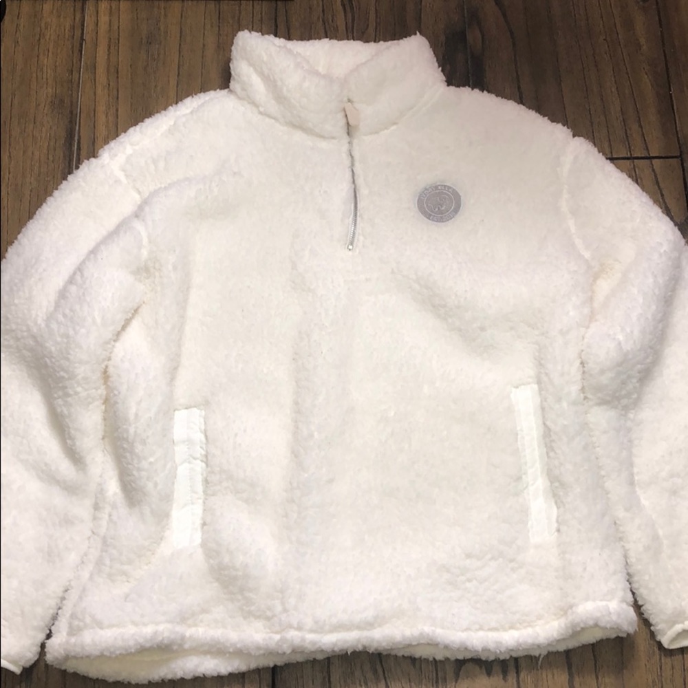 Ivory Ella fleece jacket